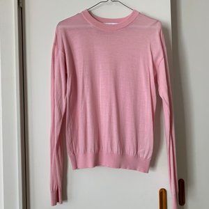 & Other Stories Pink Crew Neck Sweater